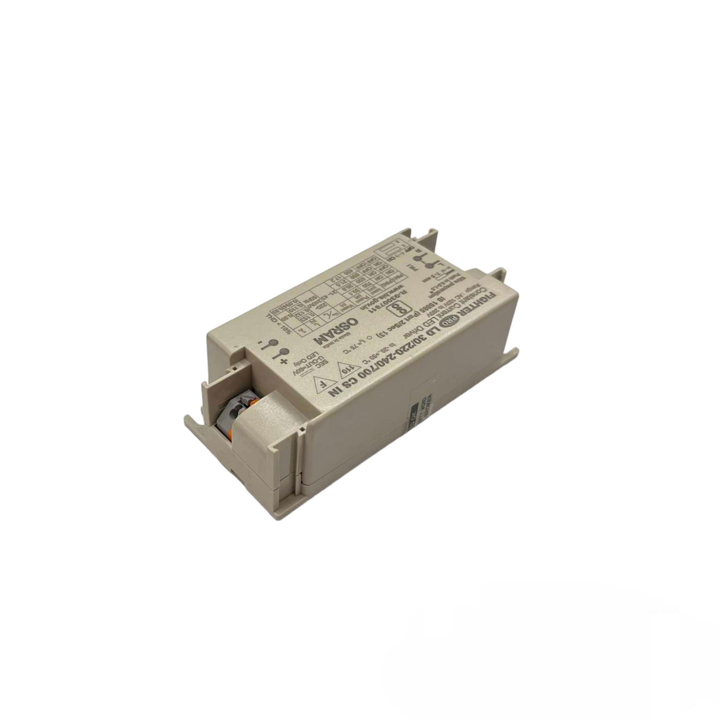 Osram Figher Pro LED power supply lighting installation accessory in beige rectangular casing