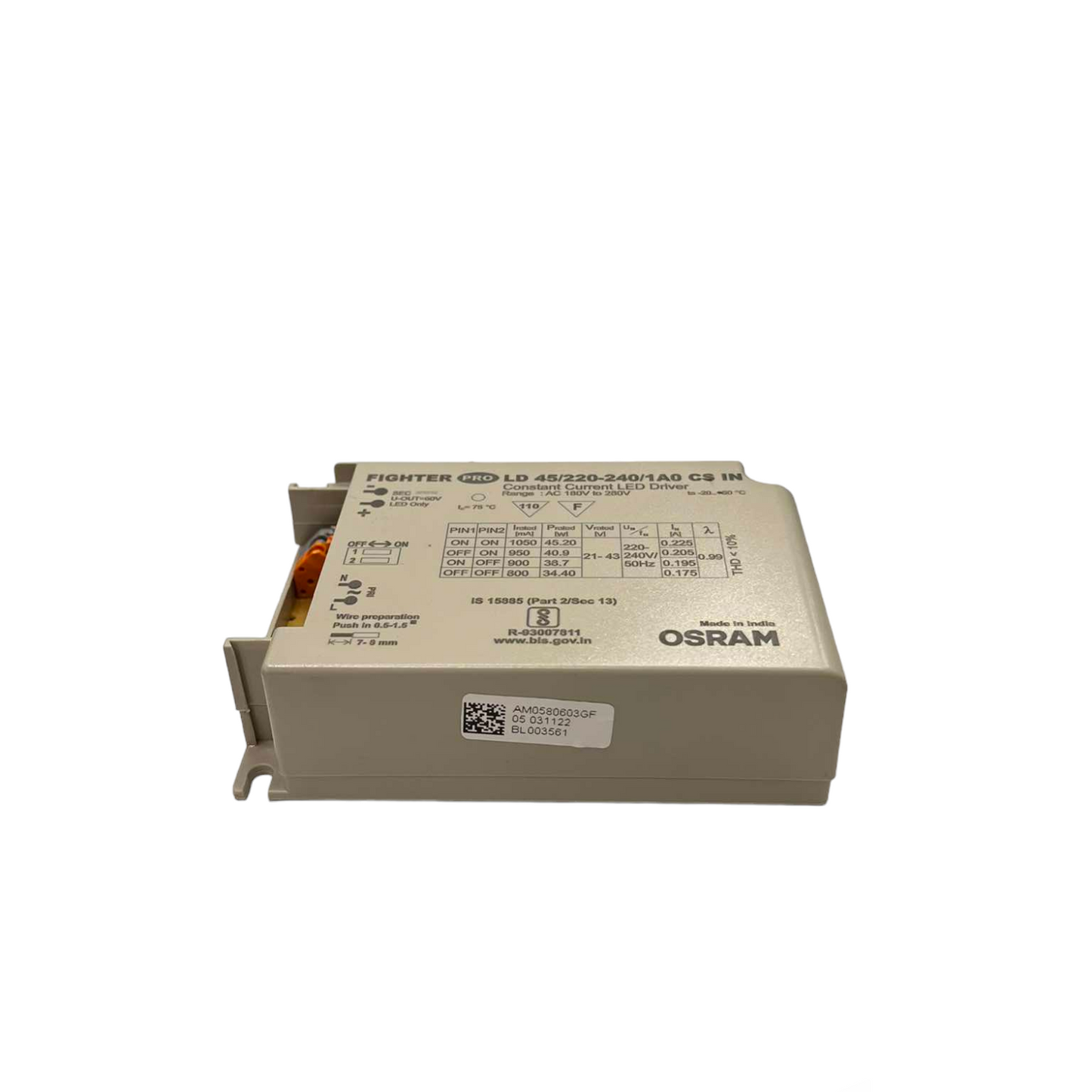 Osram LED Driver Constant Current 220V power supply unit for LED lighting systems