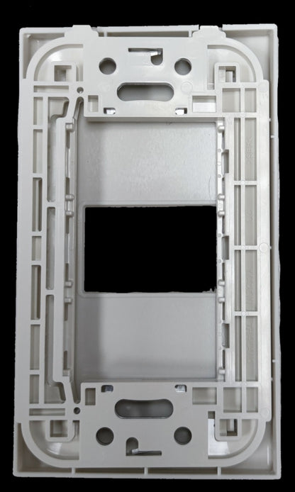 Panasonic 1 Gang Plate Wide Series 10PCS white plastic mounting frame for single gang switch