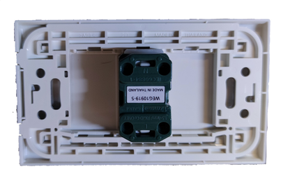 Panasonic 1 gang universal outlet designed for versatile electrical connections and easy installation