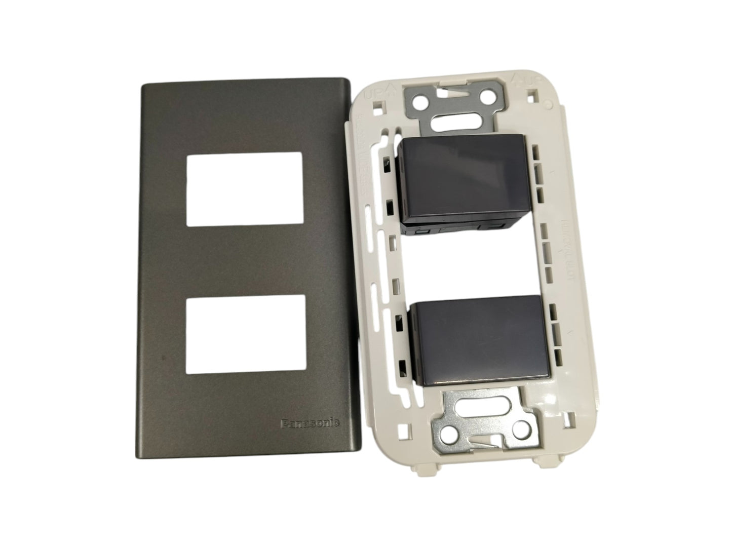 Panasonic 2 gang switch 4 way 16A 250V with sleek design for efficient control of electrical circuits