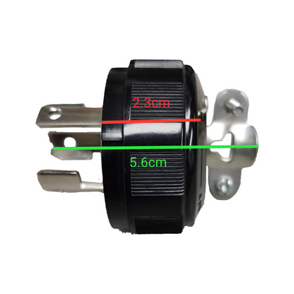 Panasonic 20A Twist Lock Plug 2P+E (3P) 250V (ML-3) WF6320B