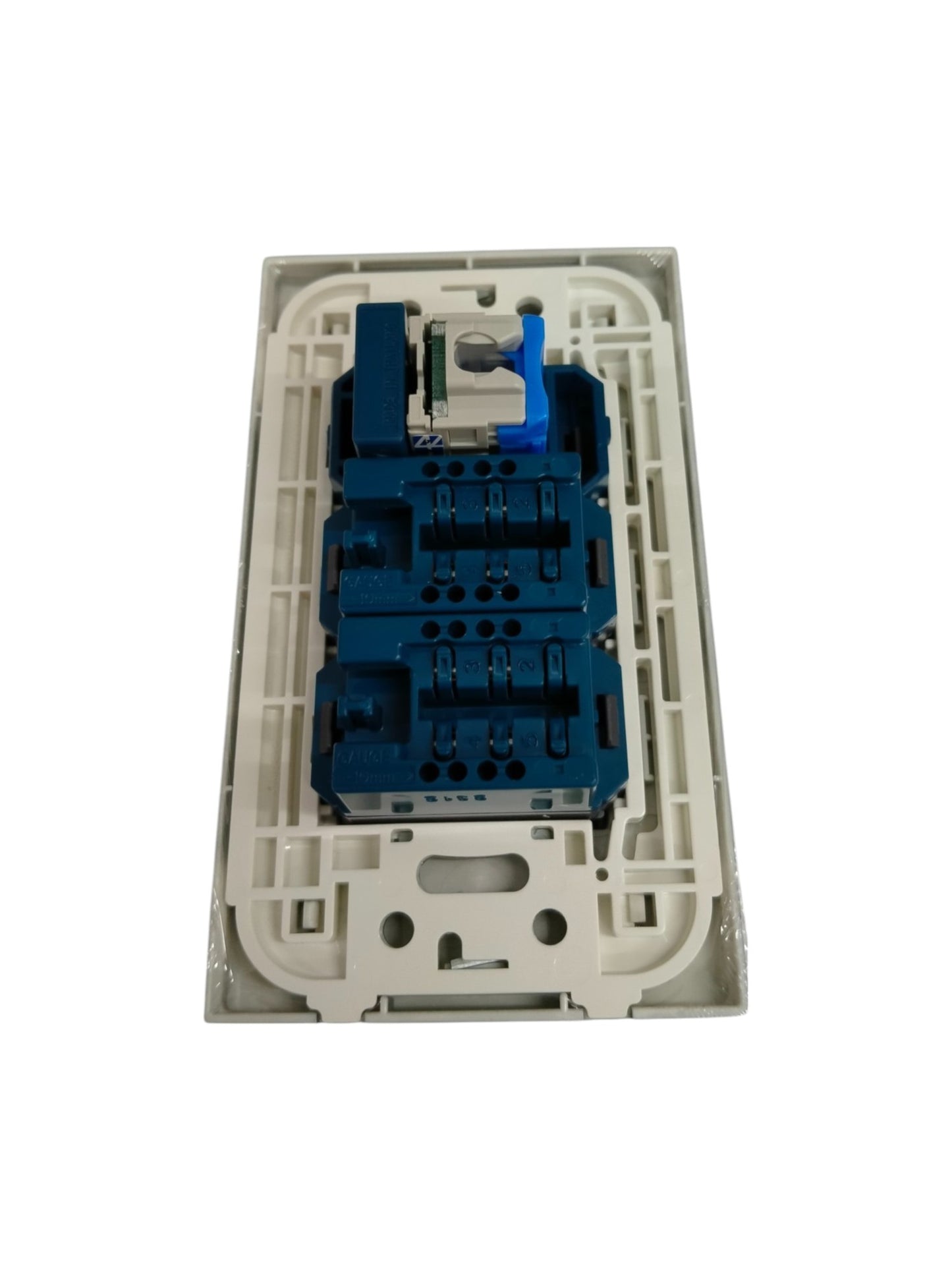 Panasonic 3 gang CAT6 data outlet designed for reliable network connectivity in homes and offices