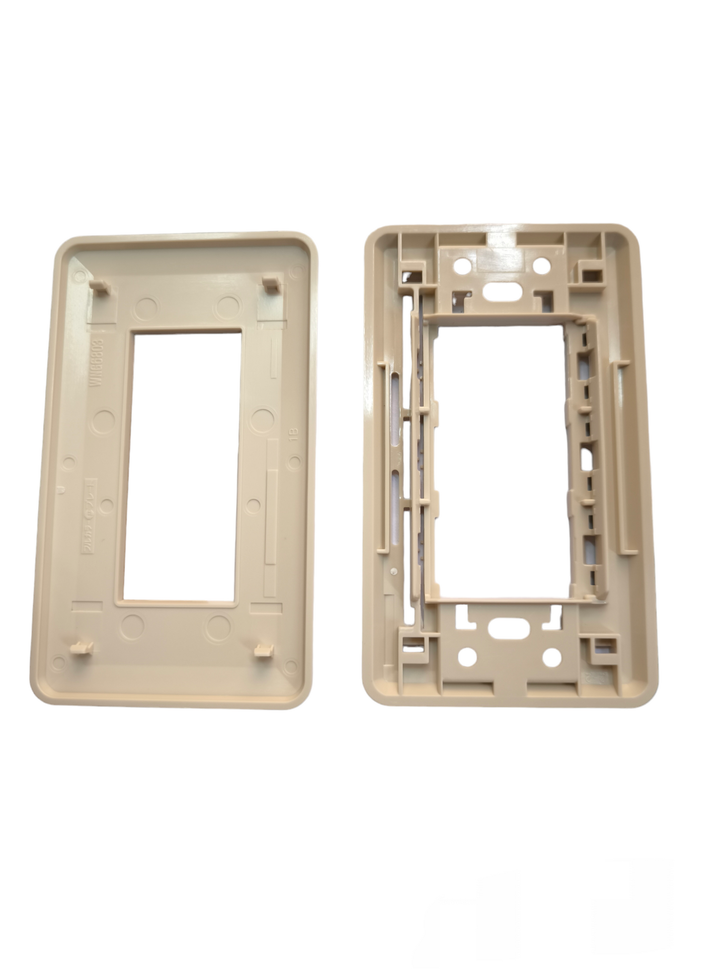 Panasonic 3 Gang Plate Cover beige plastic switch and power point wall plate parts