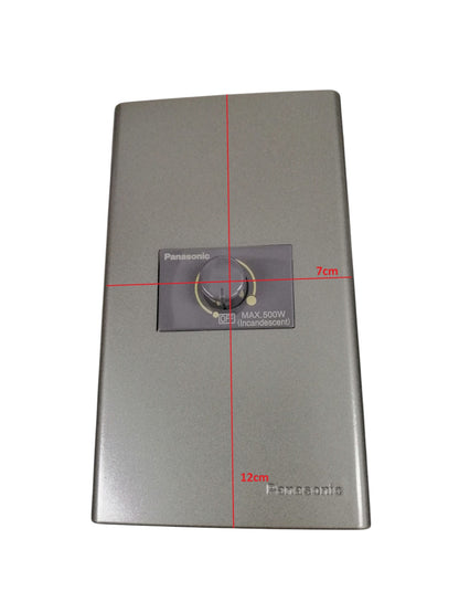 Panasonic 500W dimmer switch 220v with a sleek design featuring a clear control dial
