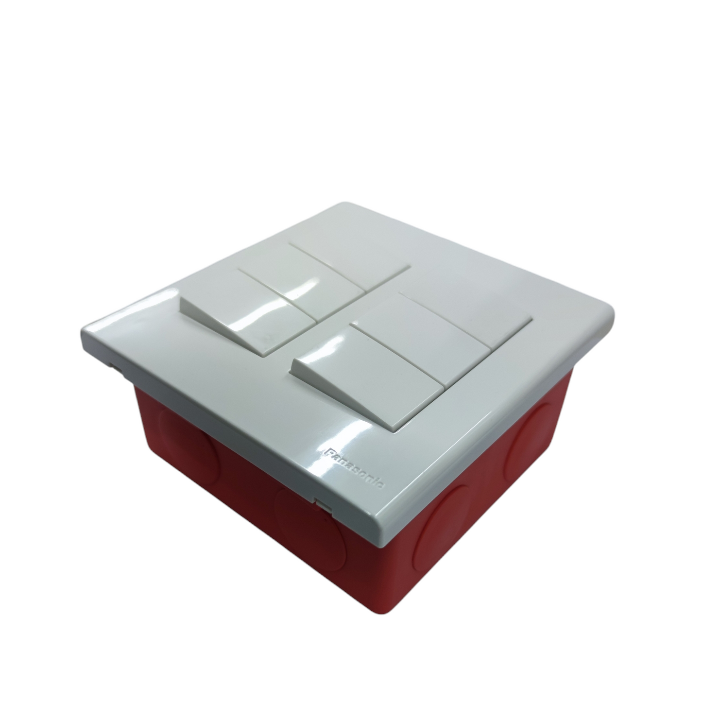 Panasonic 6 gang 4 way switch with a sleek design for easy control of multiple electrical devices