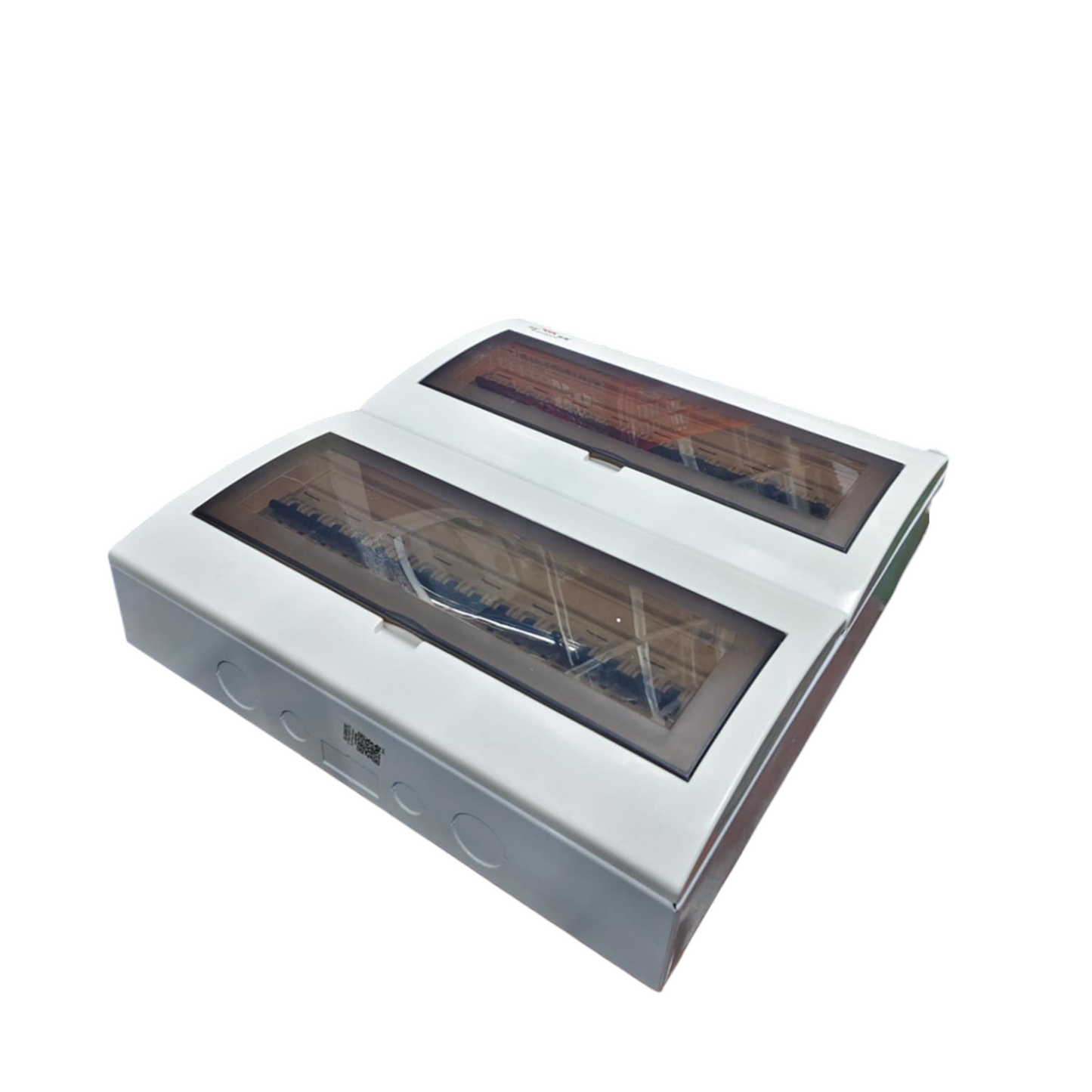 Panasonic Breakers Panel Board 63A with dual transparent covers for electrical circuitry protection