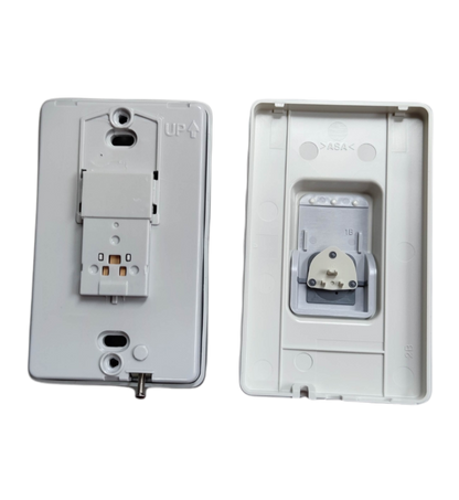 Panasonic Door Bell Switch Weatherproof EGG331 white plastic back cover and internal components