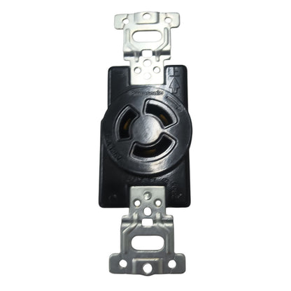 Panasonic 15A P Twist Lock Outlet with Plate 2P+E (3P) 125V (ML-1) WF2315 and WNF6253W-8 Twistlock