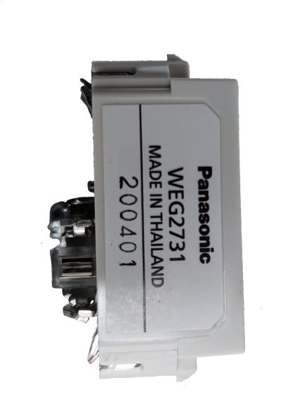 Panasonic electrical circuitry part model WEG2731 with Television Outlet Thread Type for connections