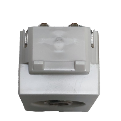 Panasonic electrical circuitry part featuring Television Outlet Thread Type in white and silver finish