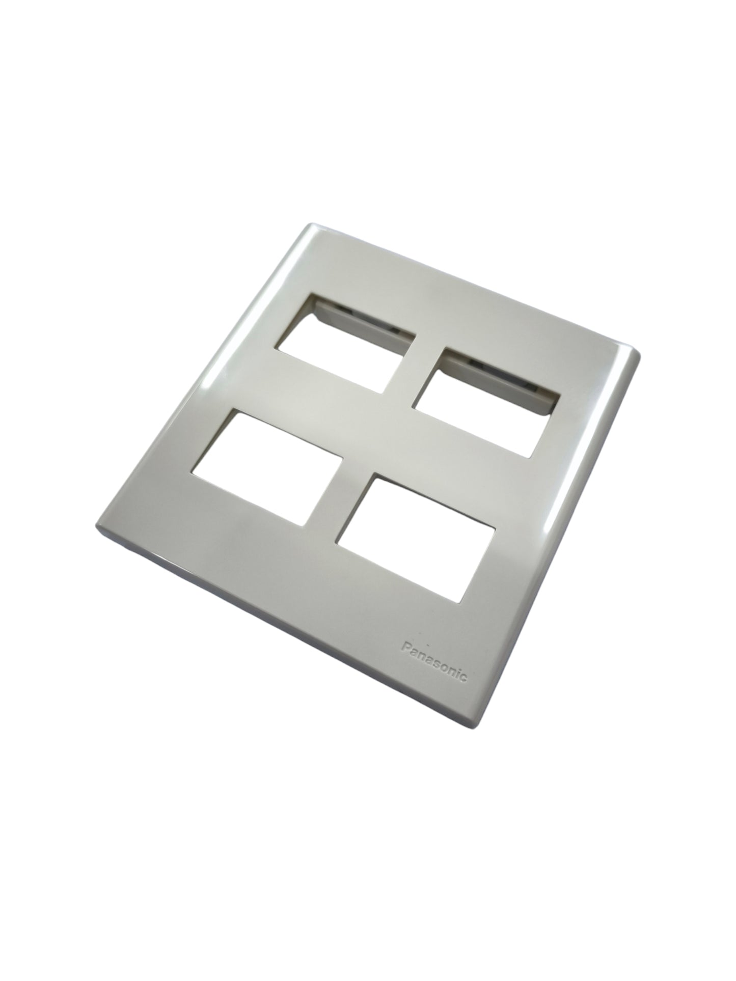Panasonic WEG6804-1 wall plate 4 Gang for easy installation of multiple switches and outlets