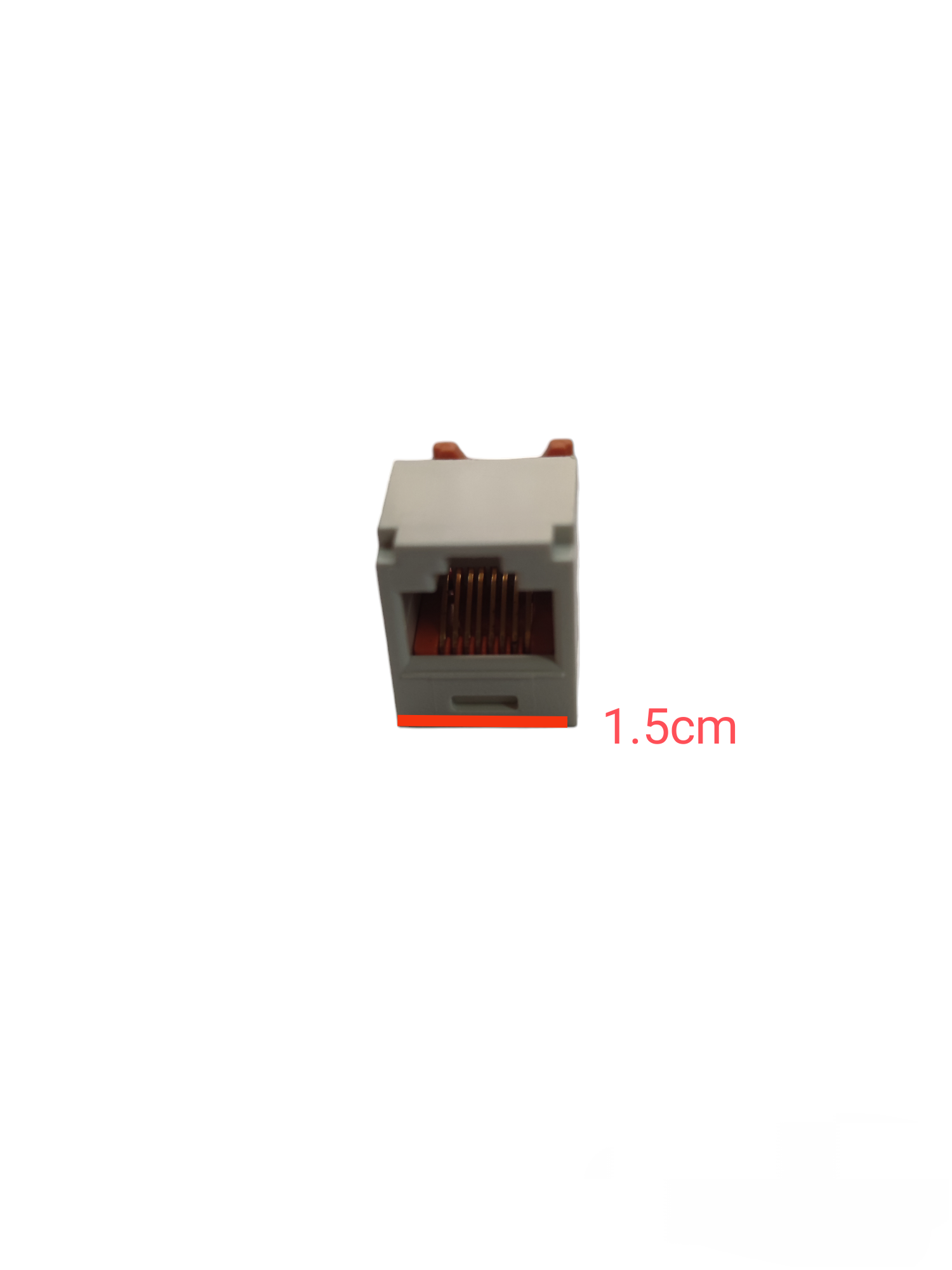 Panduit CAT5e Modular Jack with RJ45 port for network connectivity in power points and switches