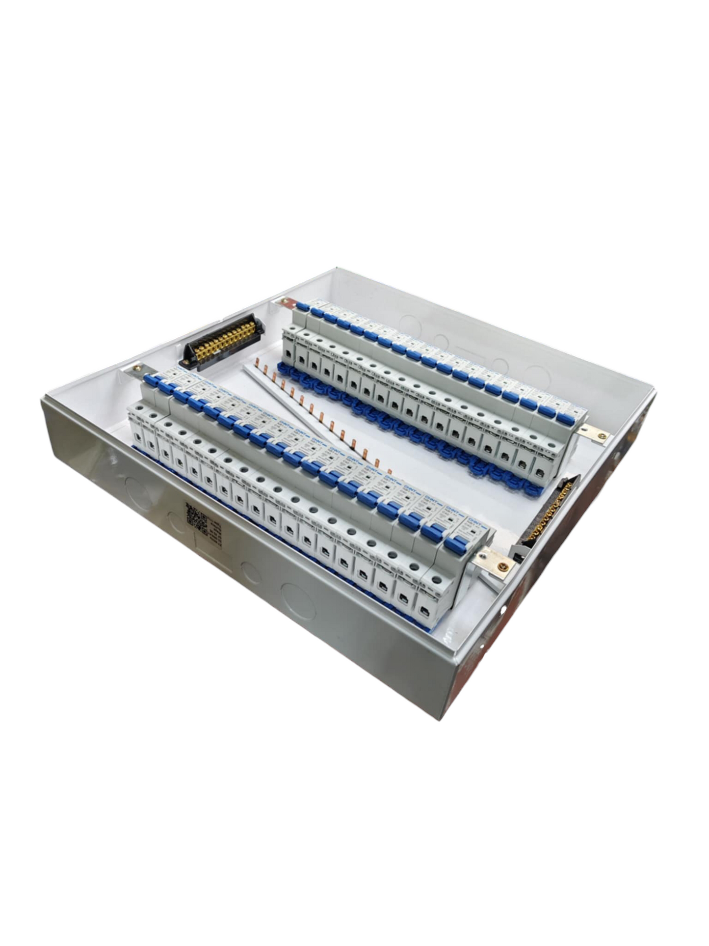 Chint and ZY Panel Board 125A 1 Pole DZ158 electrical distribution board with multiple circuit breakers
