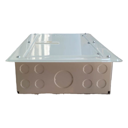 Koten Electrical Panel Board 14 Branches 2Pole Main with Durable Metal Enclosure and Protective Cover