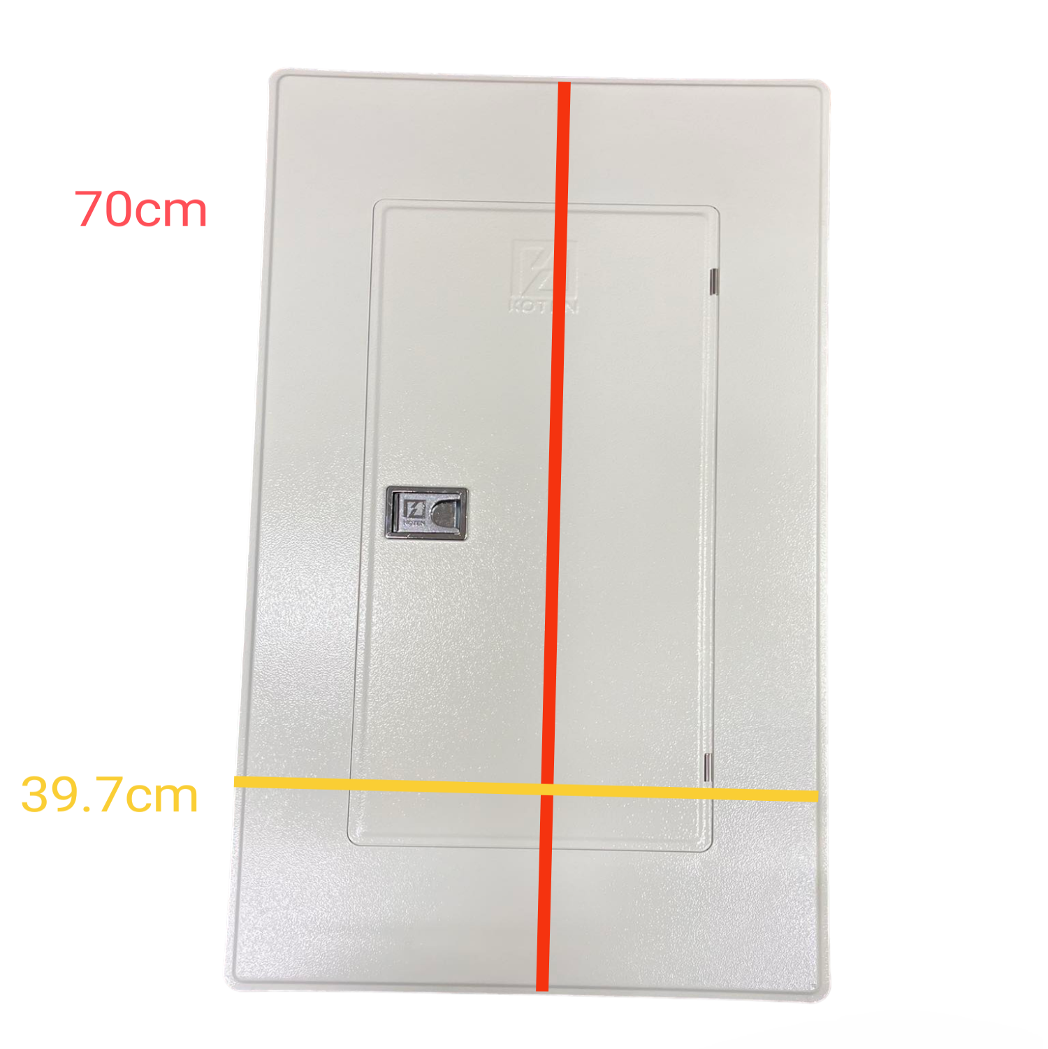 Koten & Taiyou 250A panel board with circuit breakers featuring a sleek design and clear layout