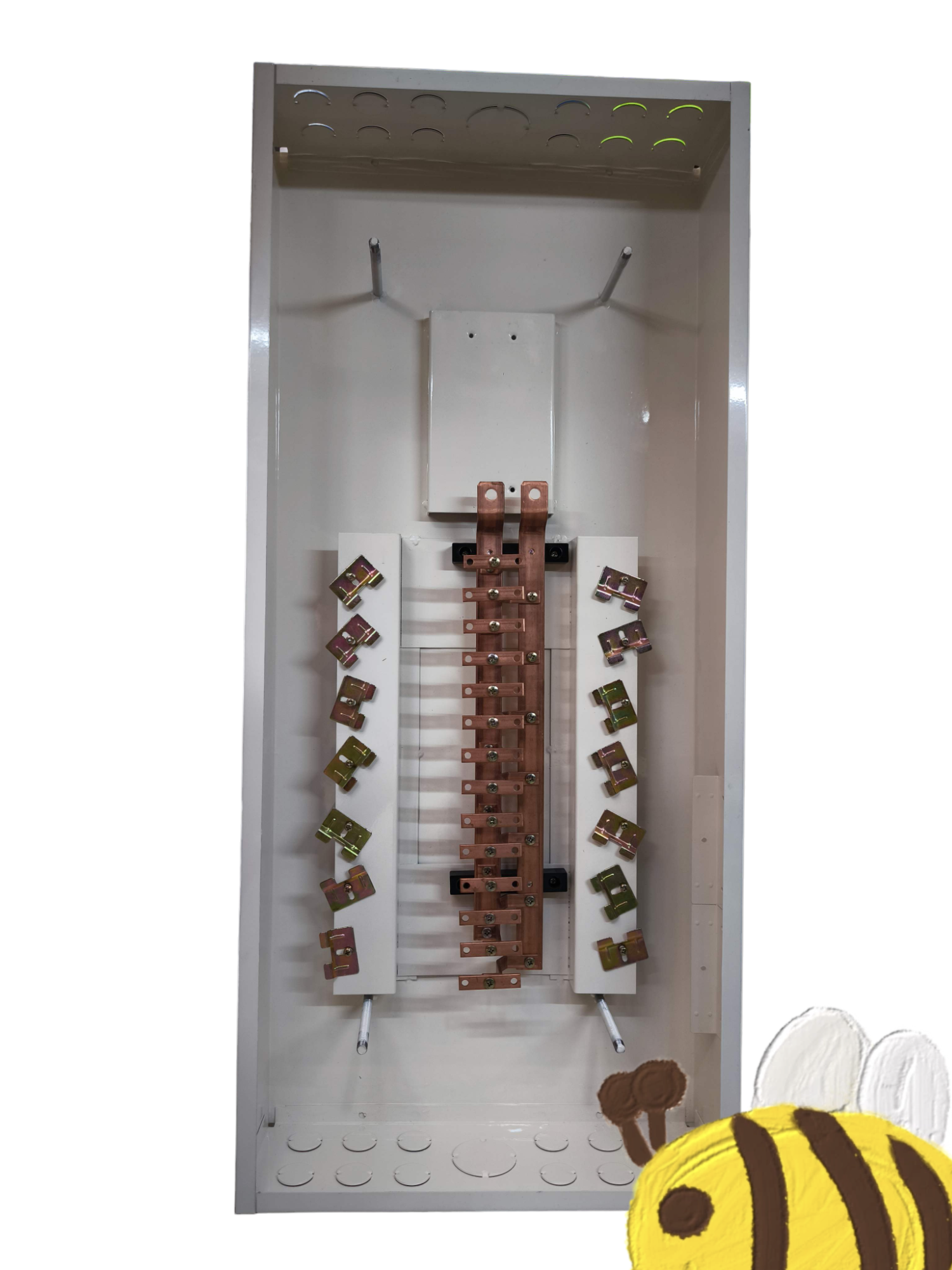 Koten Panel Board 2Pole Main 250SPS electrical circuitry component with metal frame and copper connectors