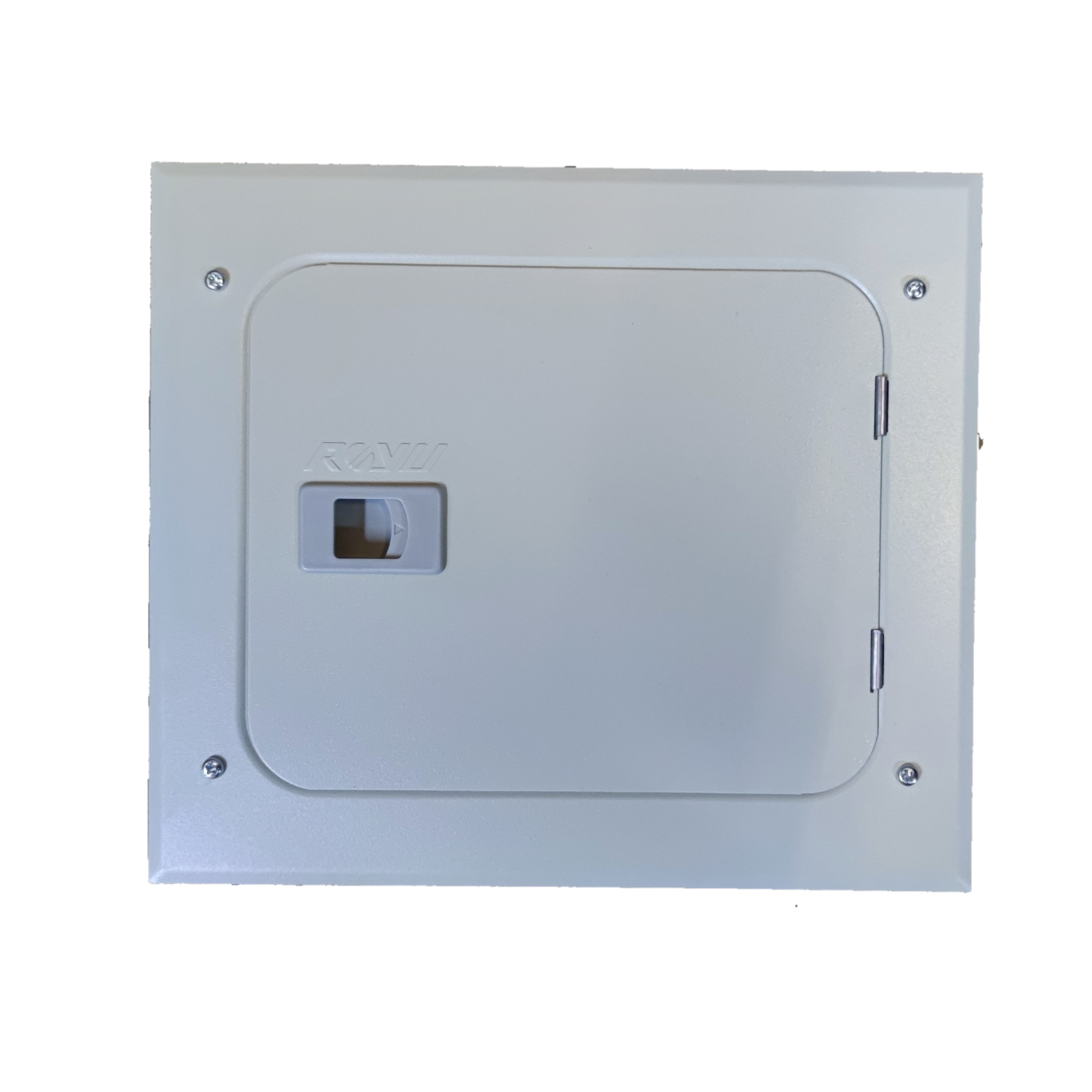 Royu Panel Board 2x2 4 Holes for 2 Pole Plug in electrical panel board with hinged cover