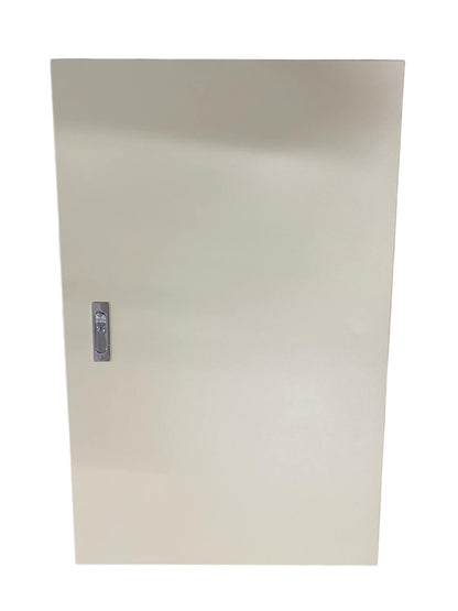 Schneider Panel Board EZC100H 80A 2 Pole Main electrical enclosure box with a front door and handle