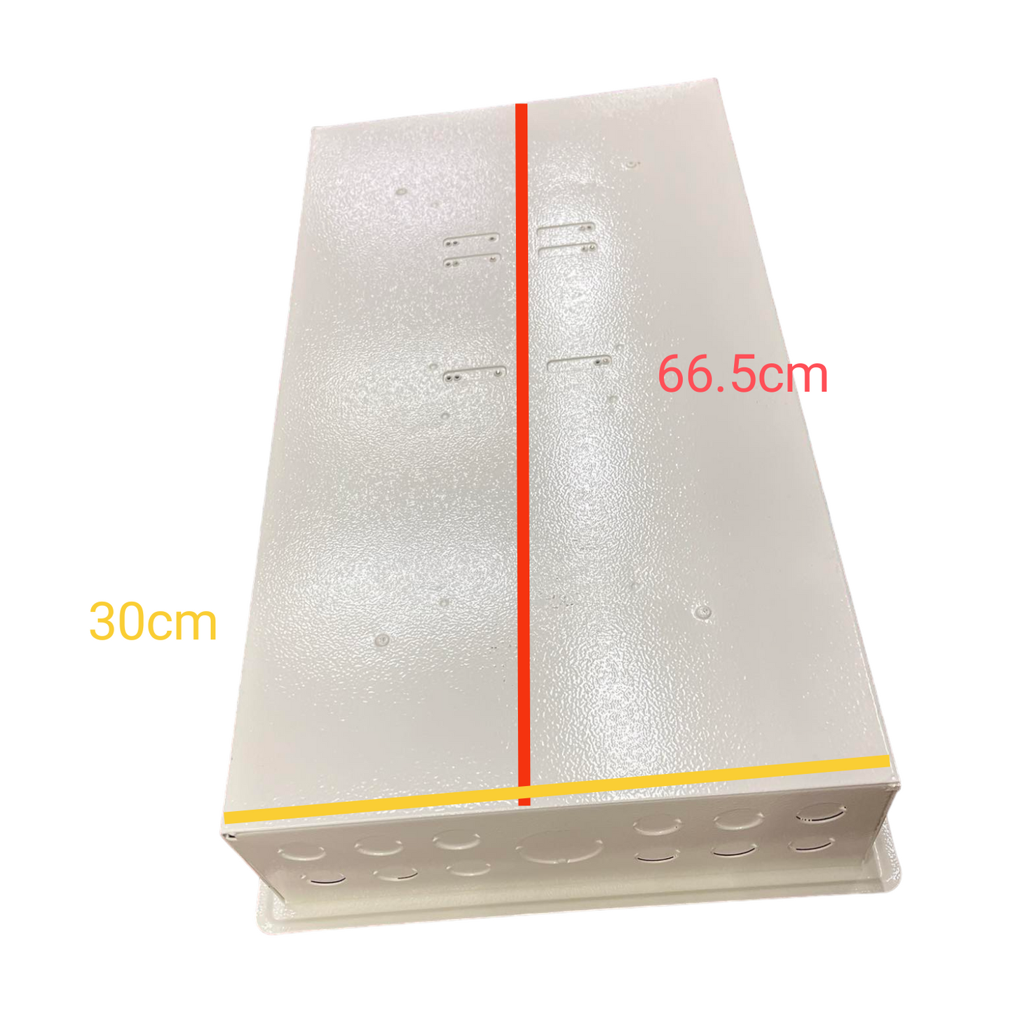 Koten electrical Panel Board for 250SPS 2Pole Main with measurements 66.5 cm by 30 cm