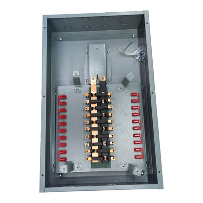 America 10 Branches Panel Board TQD Main 2 Pole For 2 Pole Bolt On Circuit Breaker Surface Type Mounting Distribution Panel
