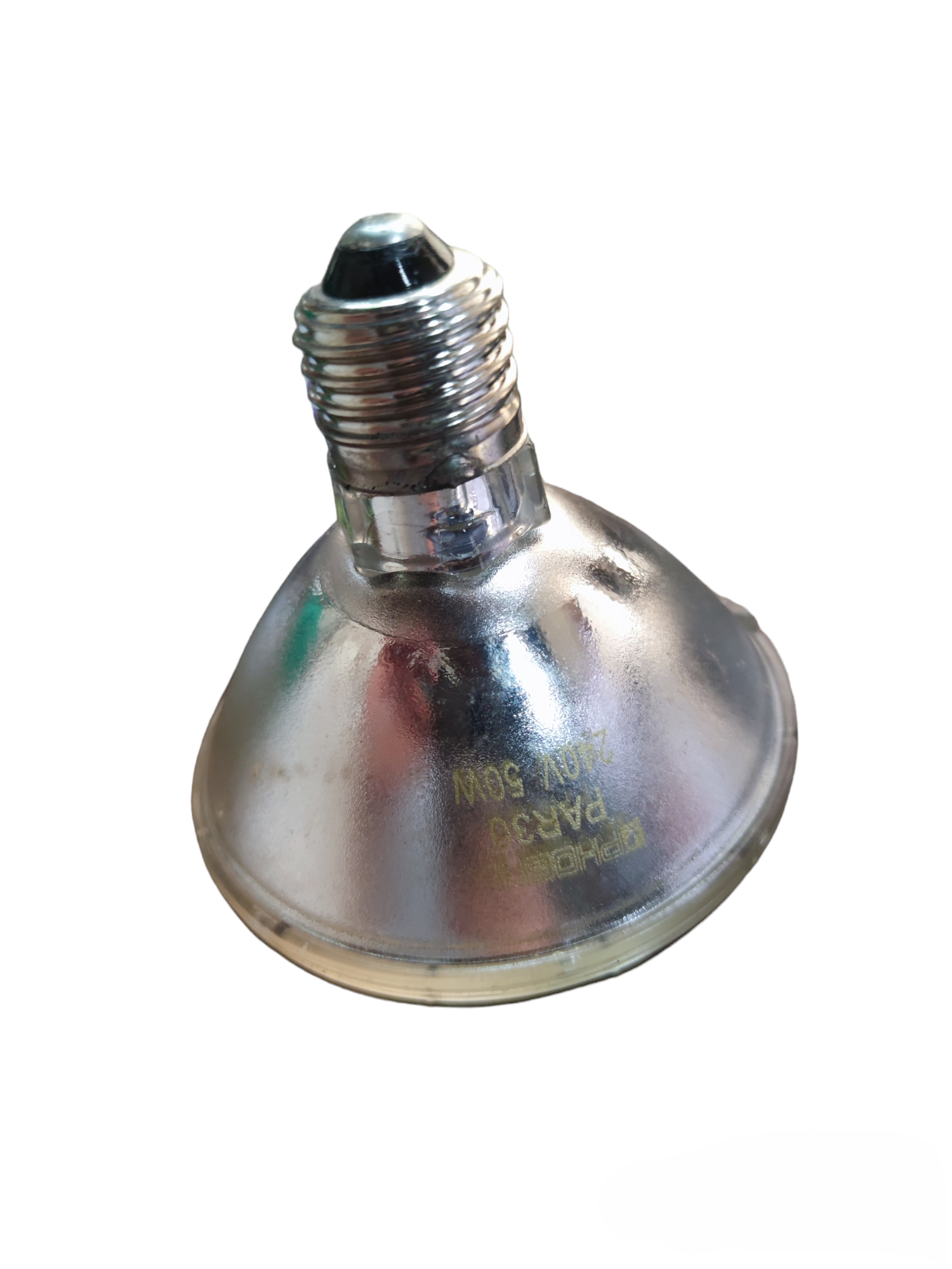 Philips halogen bulb Par 30 75W E27 220V with reflective surface for efficient lighting