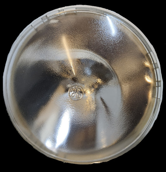 Electx Electrical Supply PAR 56 300W NSP 220V Clear incandescent bulb with textured glass surface