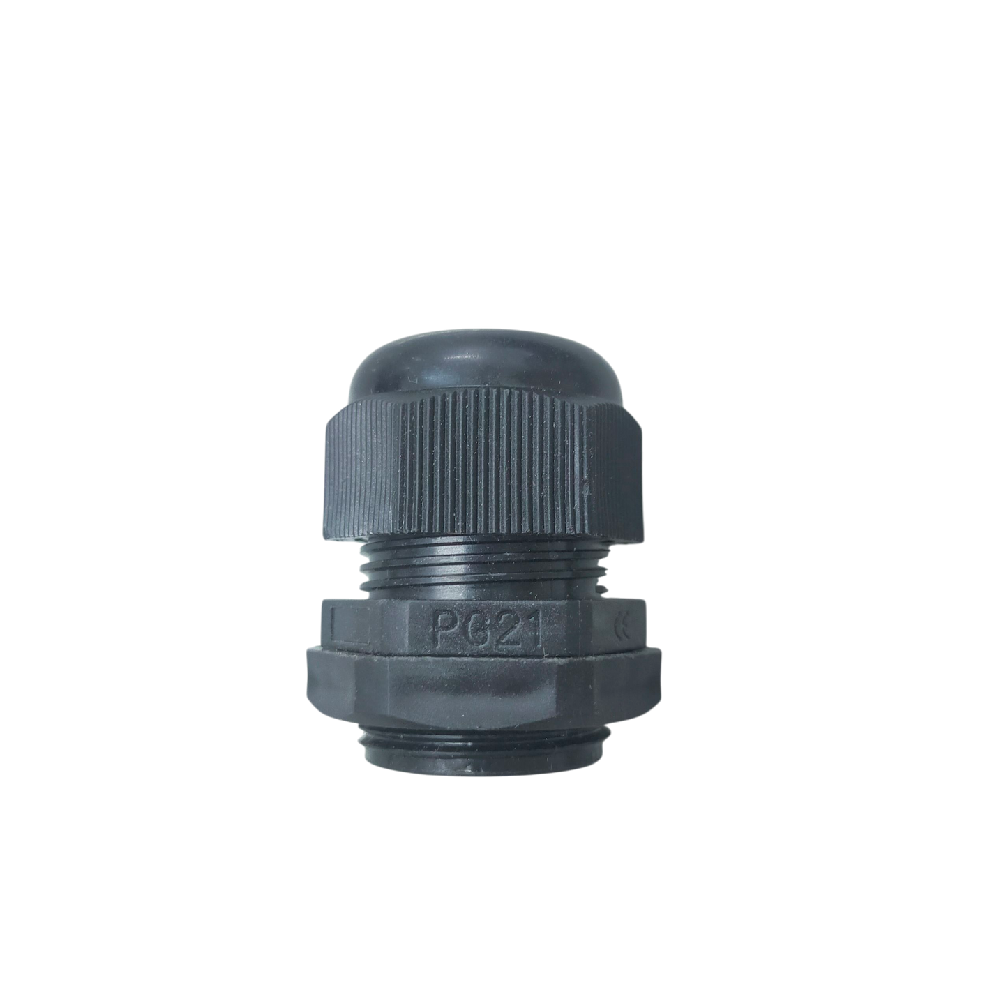 PG 21 Cable Gland 13-18mm in black for secure cable management and protection