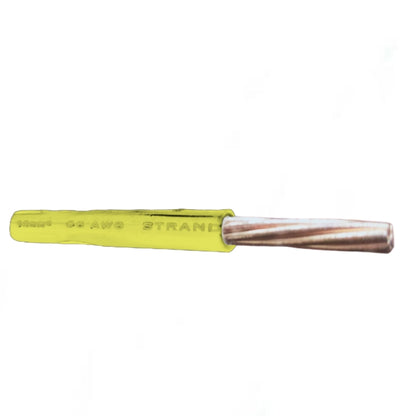 14mm THHN Stranded Wire Yellow by Phelps Dodge with durable insulation for electrical wiring