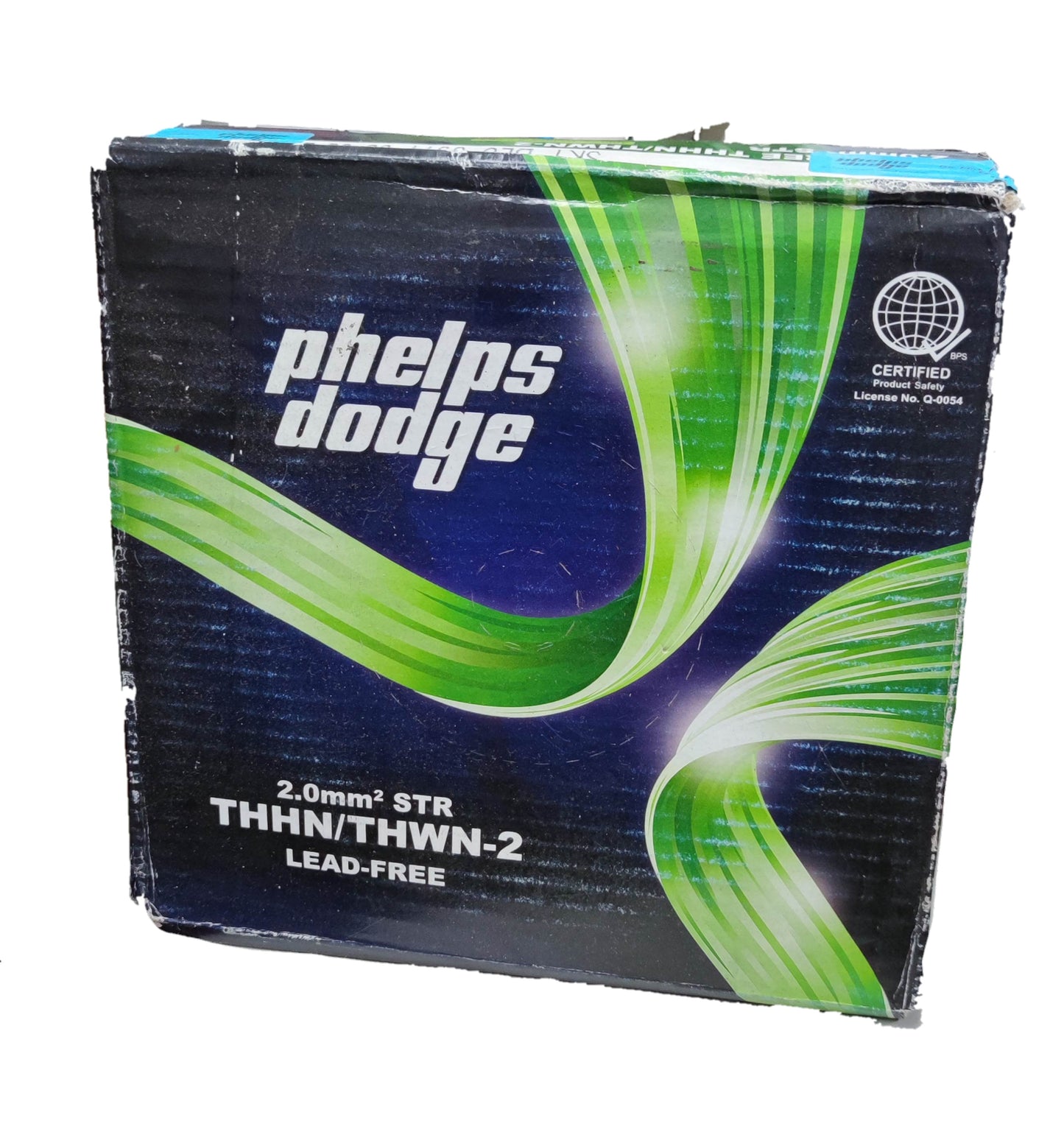 Phelps Dodge box of THHN AWG 14 Stranded Wire Red lead-free electrical wire