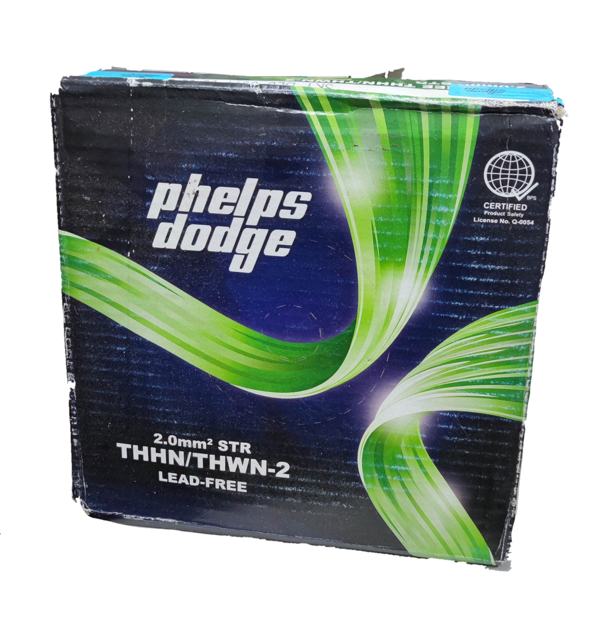 Phelps Dodge box of THHN AWG 14 Stranded Wire Red lead-free electrical wire