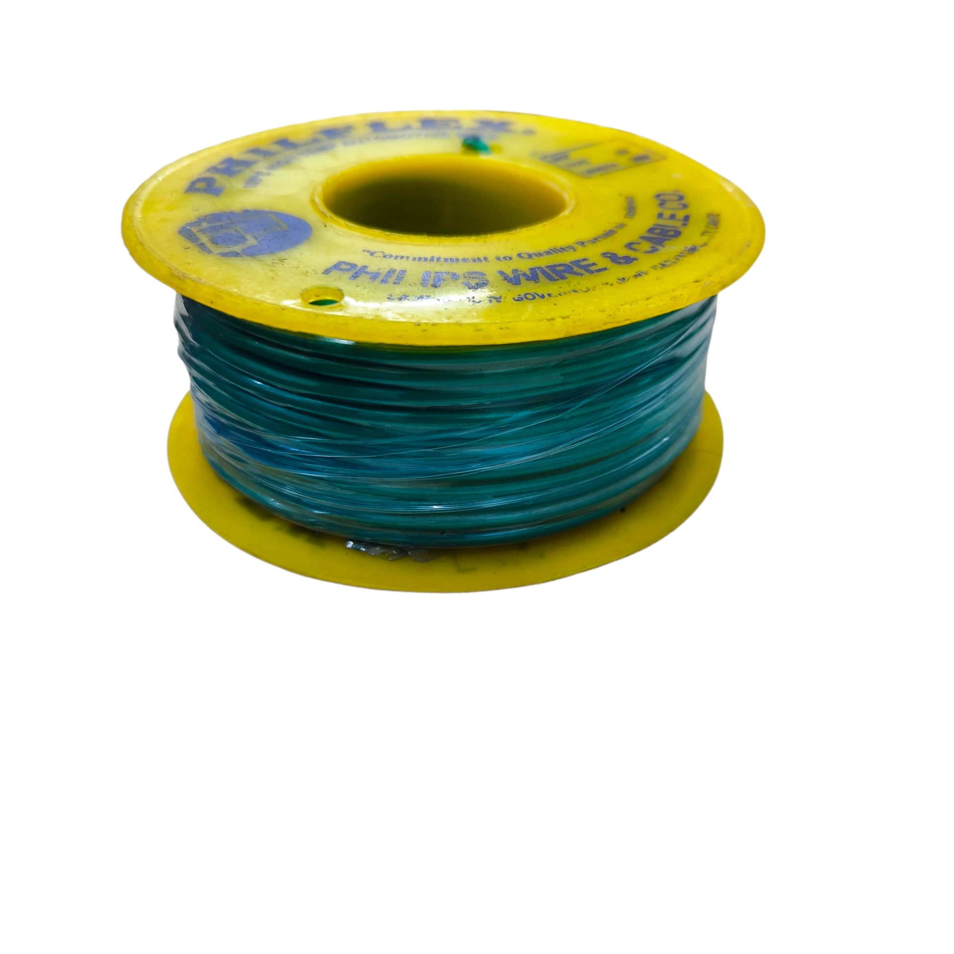 Philflex Automotive wire AWG 14 Green 30 Meters on a spool for electrical projects