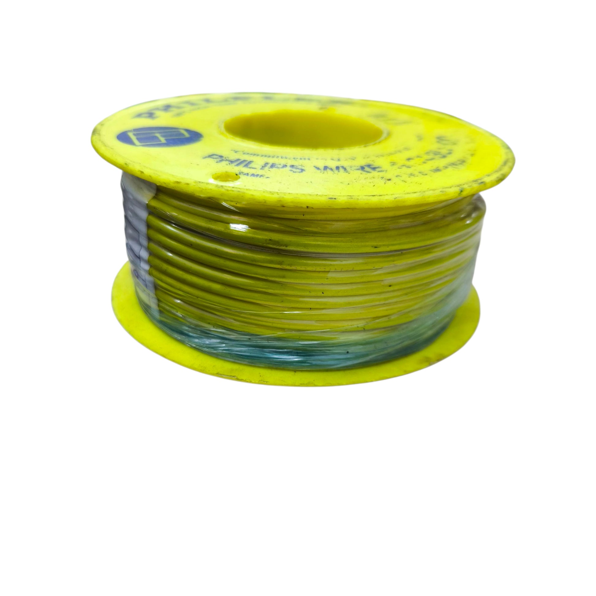 Philflex AWG 14 automotive wire on a yellow spool for reliable electrical connections