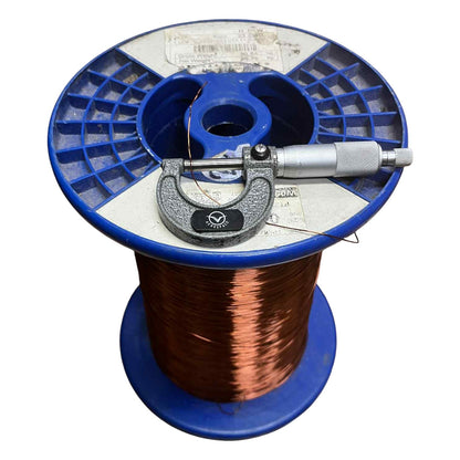 Philflex 700 Grams Magnet Wire AWG 23 Enameled Copper Wire 0.55mm Heavy Formix Heavy Formix Approx 291.67 Meters Per Roll