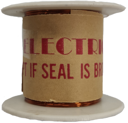 Philflex magnet wire AWG 24 1 KG on a spool, ideal for electrical projects and DIY applications