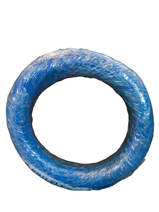 Philflex roll of blue TF Wire AWG 22 Stranded Hook up Wire coil wrapped in protective plastic for electrical hookups