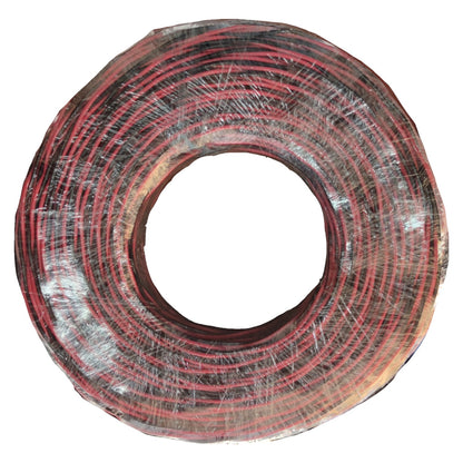 Philflex TF Wire AWG 18/2 (0.75mm/2) Stranded (Hook Up Wire/ Thermoplastic Fixture Wire) Red/ Black Twisted Wire 150 Meters per roll