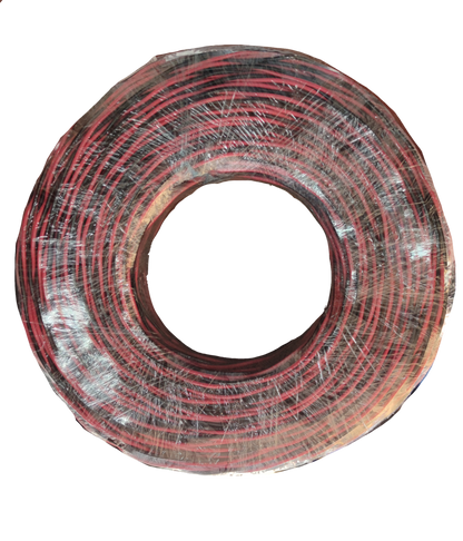 Philflex thermoplastic fixture wire 150 meters in a neatly coiled bundle for electrical installations