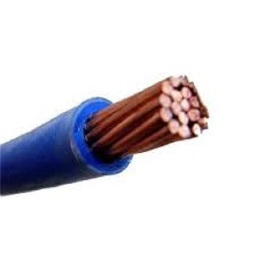 Philflex THWN AWG 12 Stranded Blue electrical wire with copper conductor visible