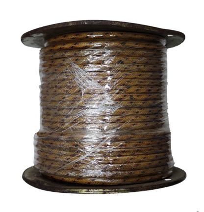 Philflex Automotive Wire 14 AWG 2.0mm on a large wooden spool wrapped in plastic