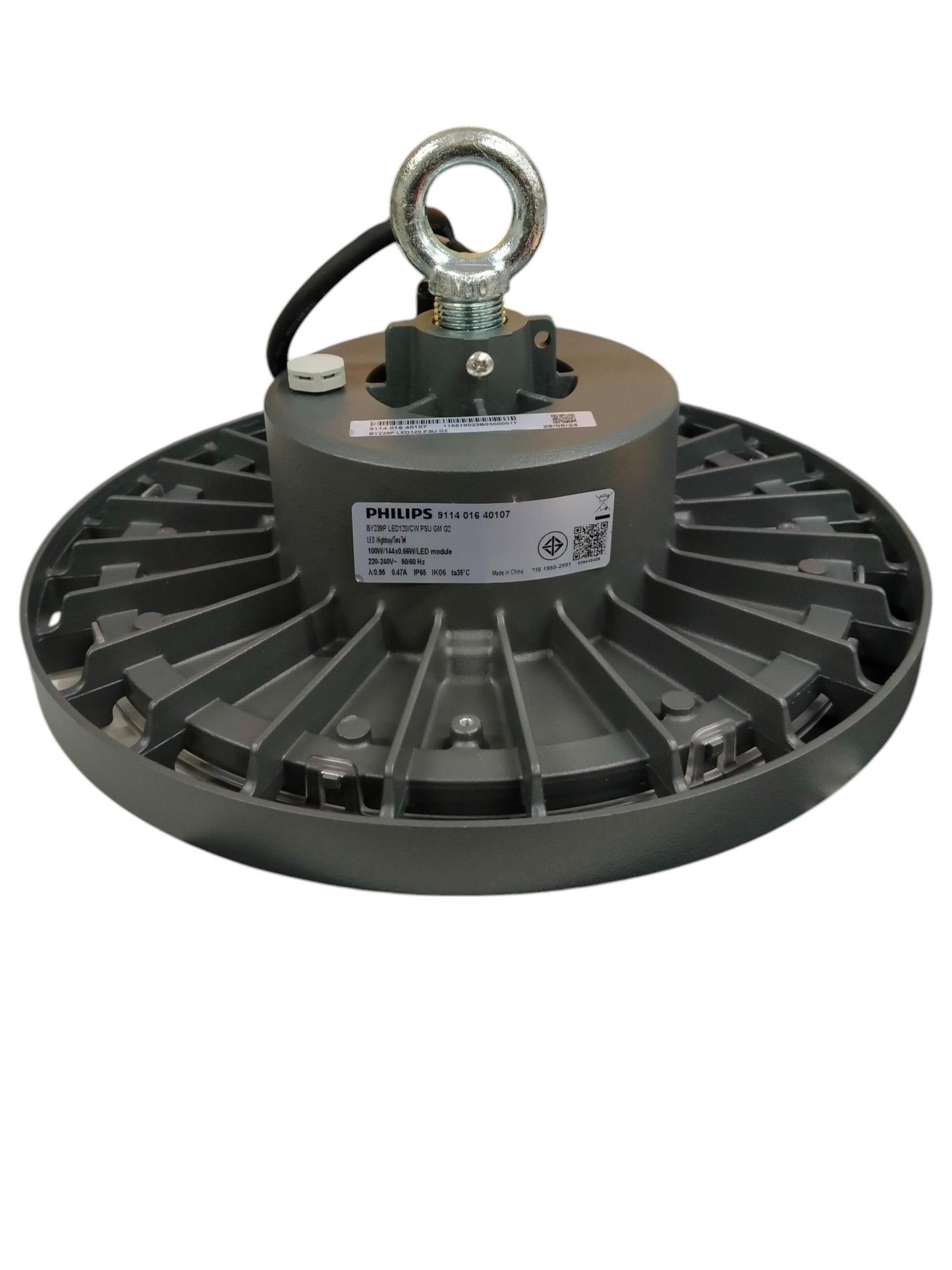 Philips 100W LED High Bay Light with a durable design for industrial and commercial lighting needs