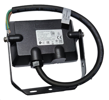 Philips 10W LED Flood Light 220V Neutral featuring a durable housing for outdoor lighting