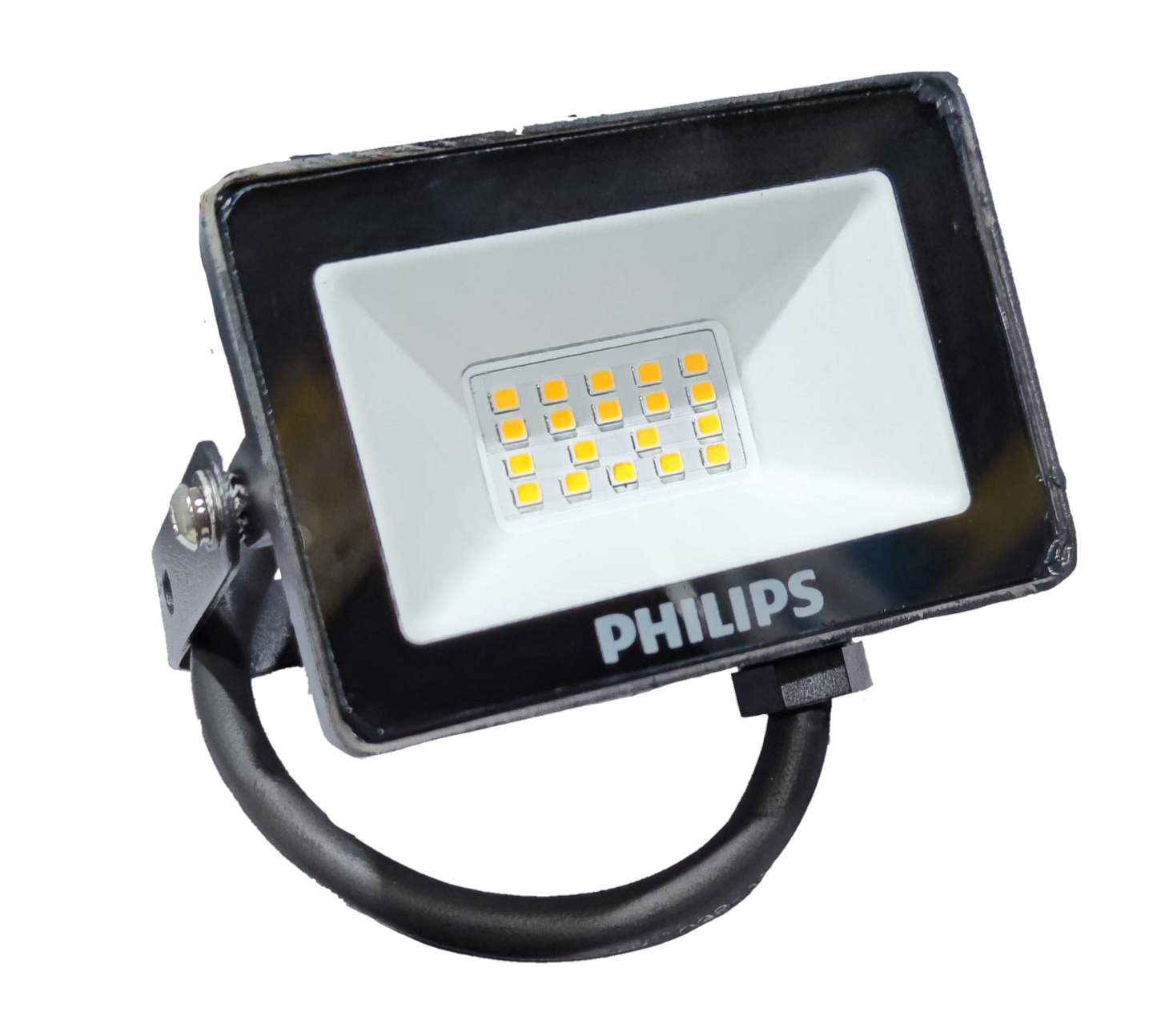 Philips 10W LED Flood Light 220V Neutral with a sleek design for outdoor lighting