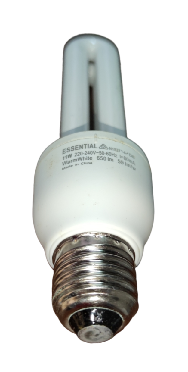 Philips 11W CFL Bulb E27 Daylight 6500K compact fluorescent light bulb with screw base