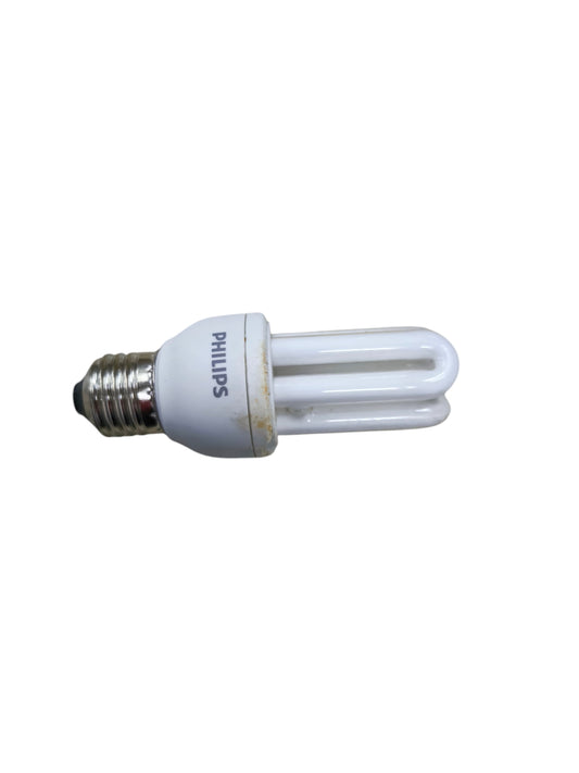 Philips 11W CFL Bulb E27 Daylight 6500K compact fluorescent light bulb with spiral design