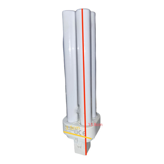 Philips 13W Pinlight 3000K Warm White G24d-1 Socket CFL Compact Fluorescent Lamp PLC2P13W/827