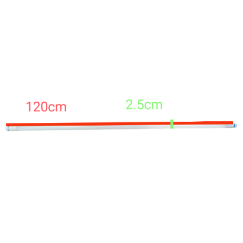 Philips 14W LED T8 tube daylight with dimensions of 120cm length and 2.5cm diameter for bright lighting