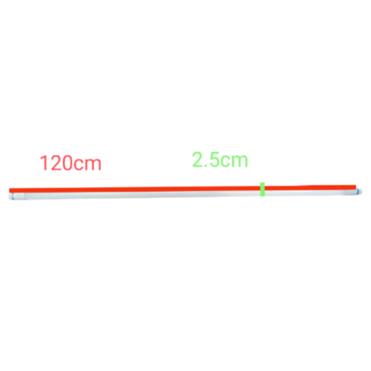 Philips 14W LED T8 tube daylight with dimensions of 120cm length and 2.5cm diameter for bright lighting
