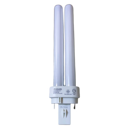 Philips 18W Pinlight PLC G24d-2 Socke Compact Fluorescent Lamp Available in Daylight 6500K and Warm White 3000K