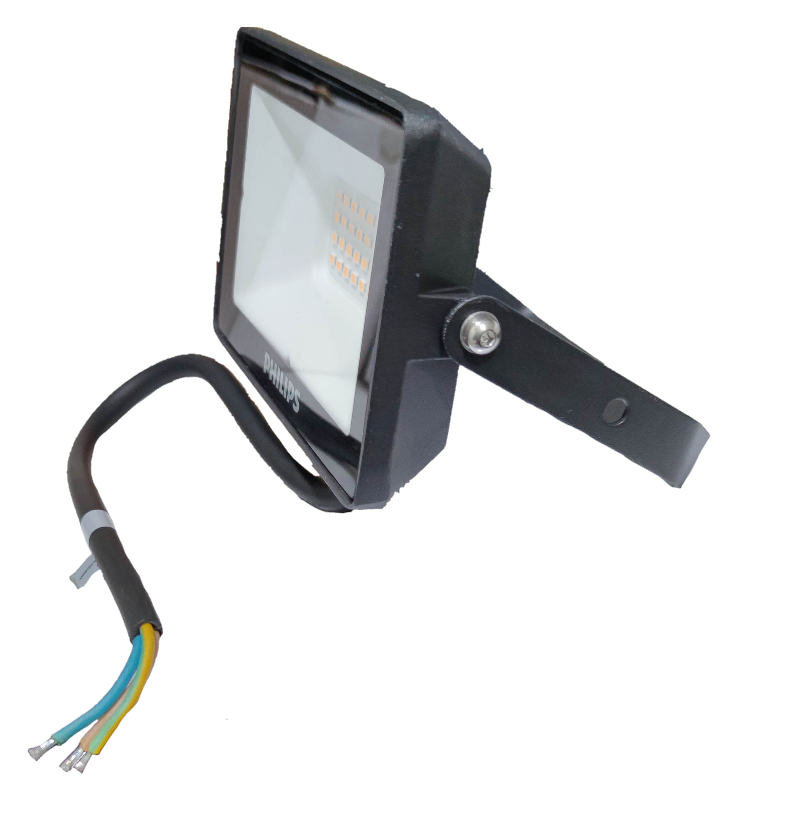 Philips 20W LED flood light 220V outdoor with a durable housing and adjustable mounting bracket